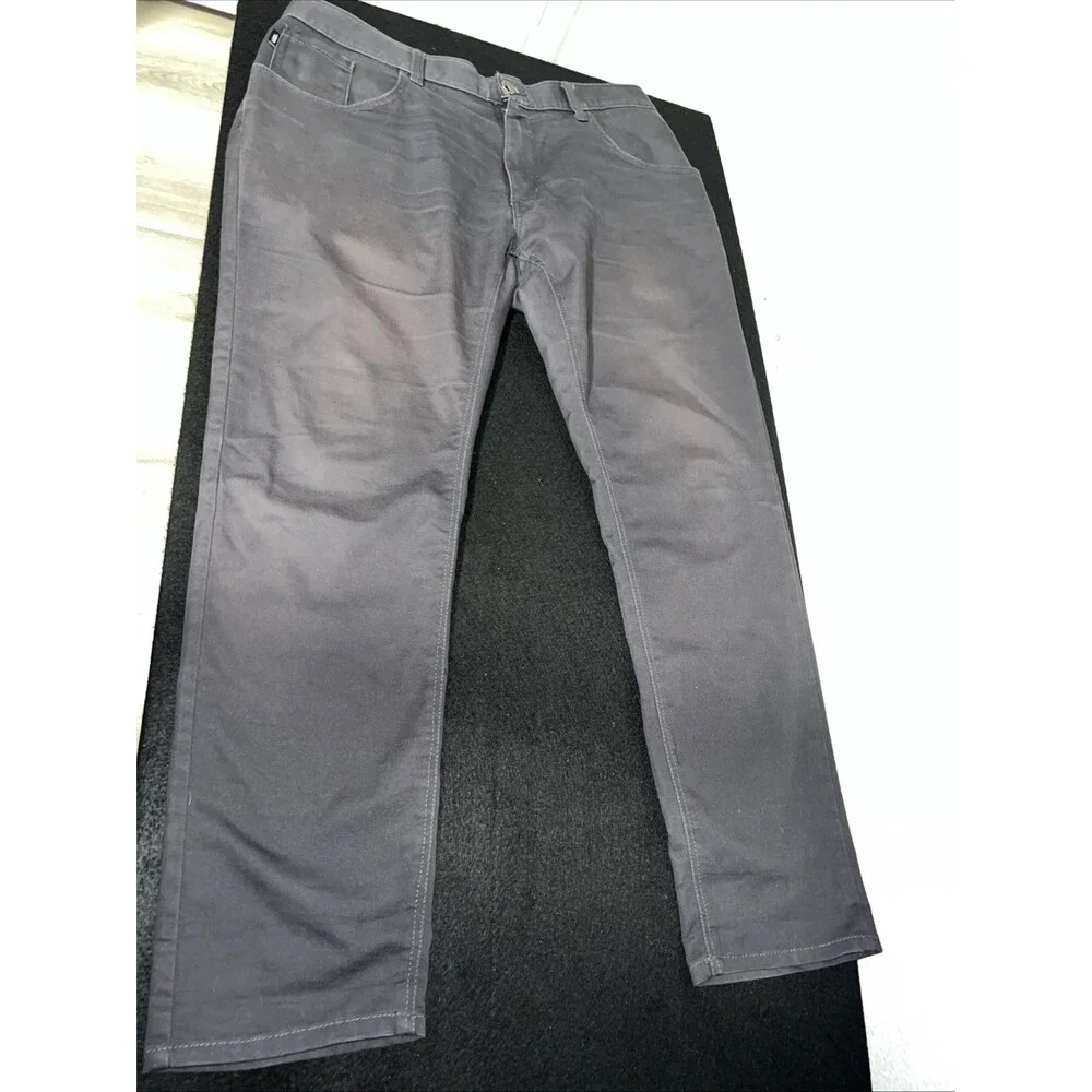 Vans Authentic Chino Skate Dressy Casual Faded Black 38x29 Cotton Pants